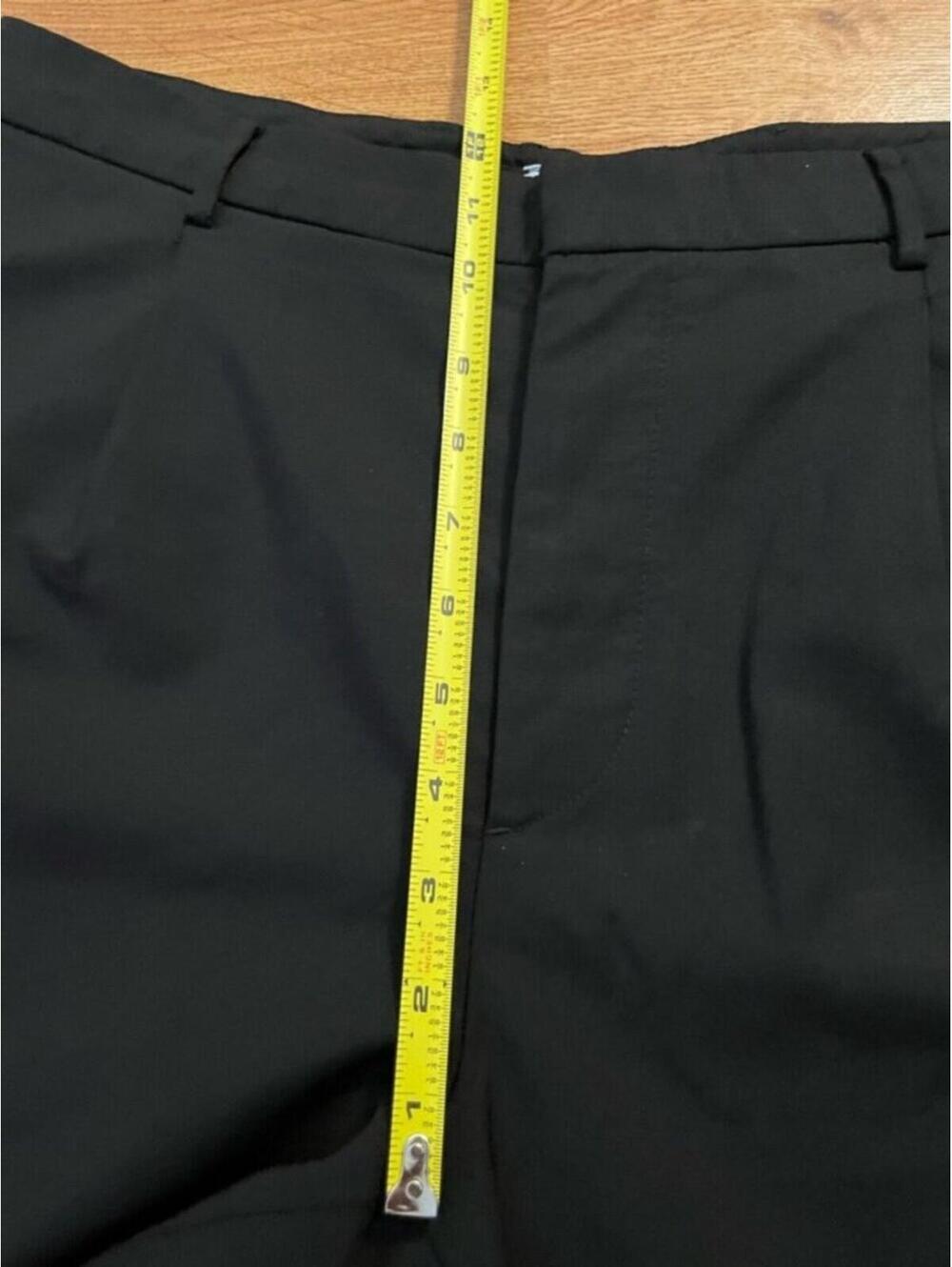 Prada Black Technical Jogger Pants Logo Ankle Strap Size 46 US 10/12 - Picture 8 of 15